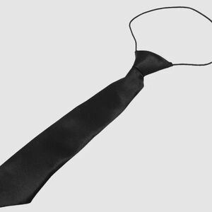 Classic Black Boy Tie